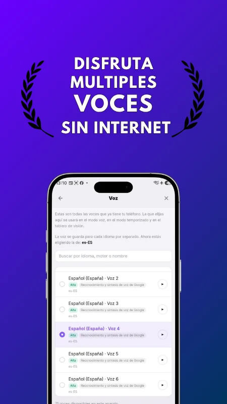 Múltiples voces sin internet