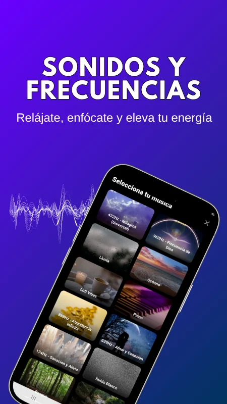 Sonidos y frecuencias para relajarte, enfocarte y elevar tu energía